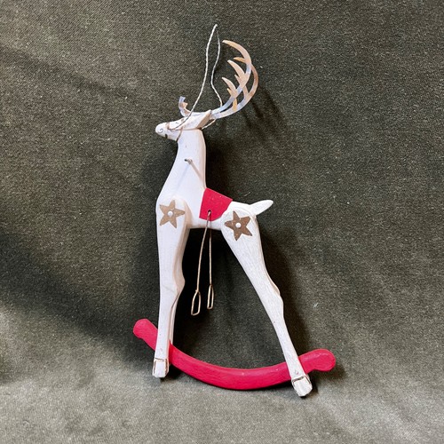 Christmas rocking horse - rocking,