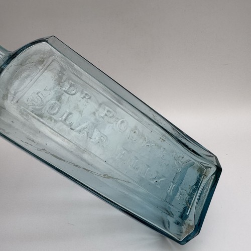 Antique aqua glass - aqua, medicine