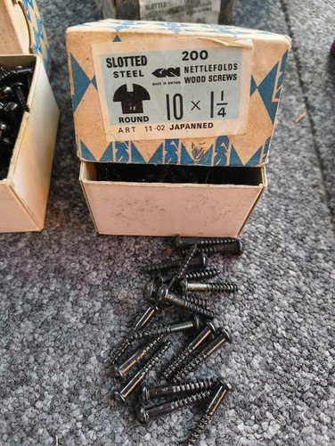 Nettlefolds slotted steel
