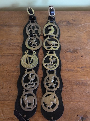Horse brasses straps - horse,