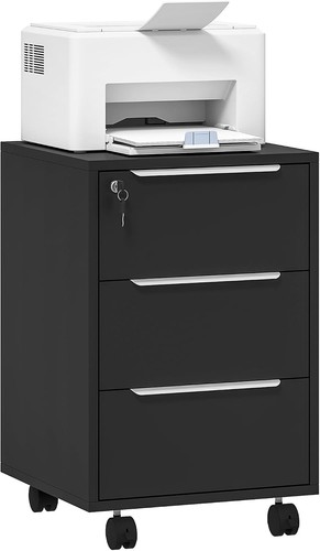 Drawer lockable filing - 3-drawer,