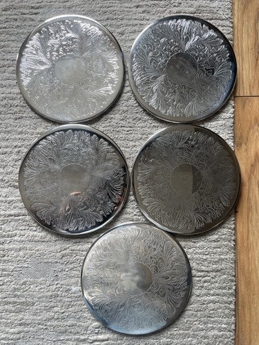 Set vintage silver plated - set,