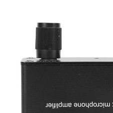 Electret Microphone Amplifier Adjustable Gain 0–20 Db Condenser Mic