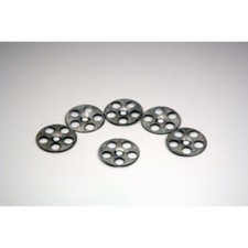 Tile Backer Board Metal Washers, Wet Room Tile Backer Fixing Washers x 100