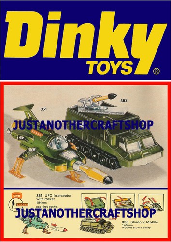 Dinky toys 351 353 ufo - 353,