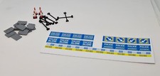 1-76 scale/00 Gauge Police signs and police tape 16pk