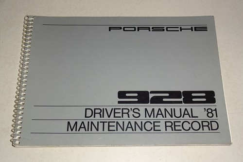 Owner manual driver - owner's, manual/driver's