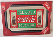Coca Cola Mirror Black Frame
