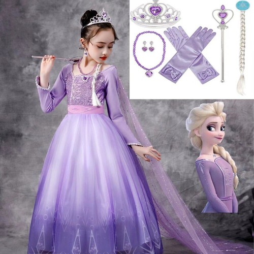 Purple elsa princess - purple,
