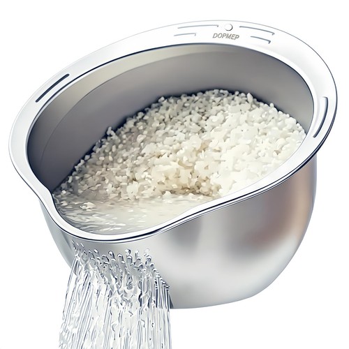 Stainless steel rice - stainless, washer