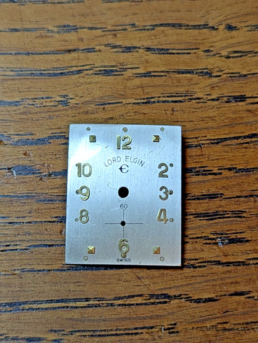 Lord elgin tank - lord, dials