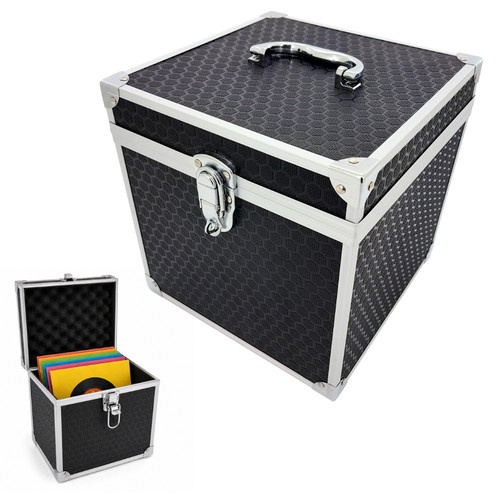 Vinyl record storage box - record,