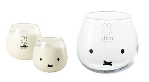 Miffy tumbler glass - miffy,