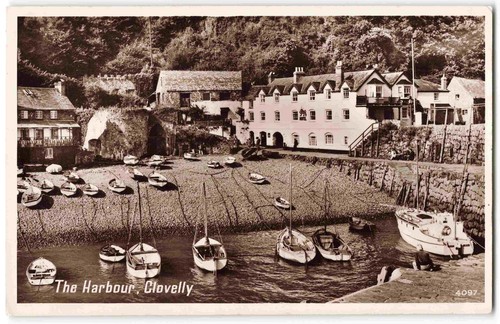 Clovelly devon harbour - harbour,