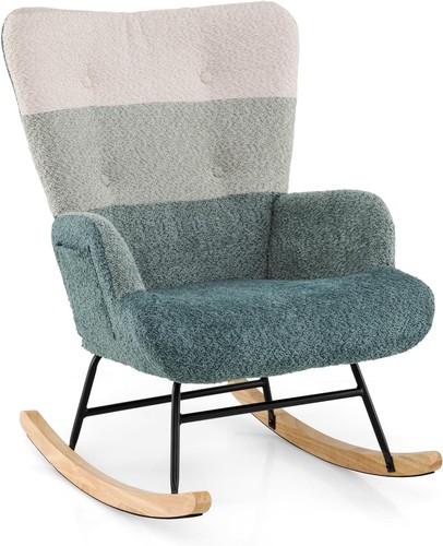 Rocking accent chair boucle - rocking,