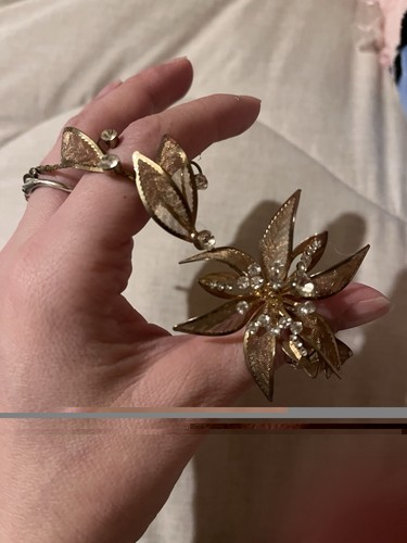 Jon richard vintage - gold, tone