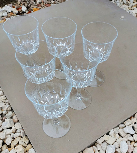 Vintage retro cut glass - ,,