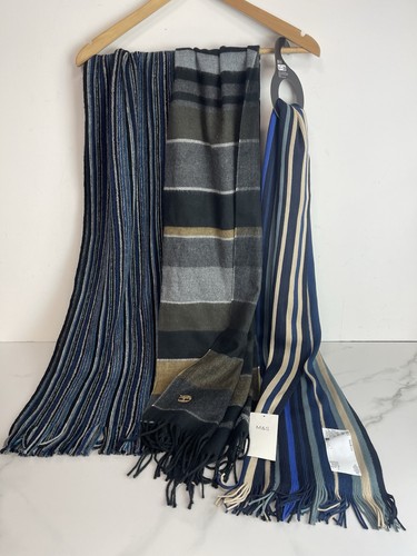 Men scarves sciarpa blue - scarves,