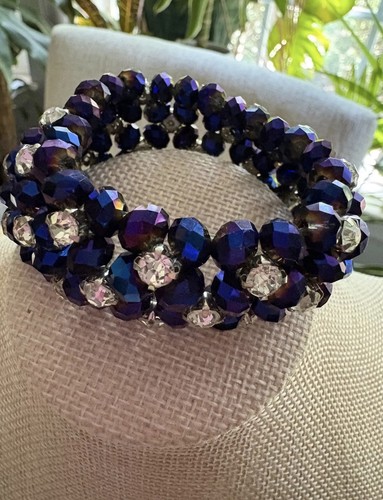 Stunning beaded iridescent
