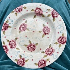 EMMA BRIDGEWATER Scattered Pink Rose 6.5 Inch Side Plate