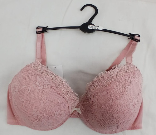 Underwired plunge bra - ex,