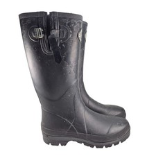 Wellington Boots Men's Tall Weird Fish Wellies Black Size UK10/EU44.5