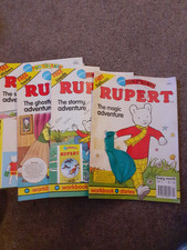Rupert Bear vintage Fun to