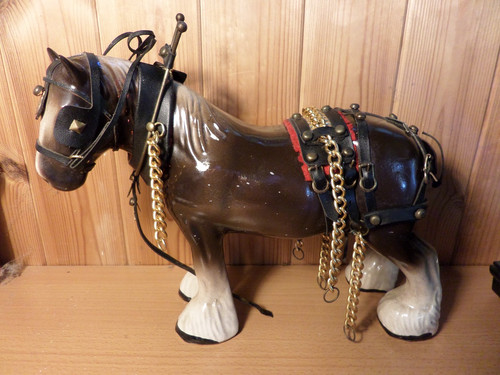 Ceramic figurine shire - figurine, of