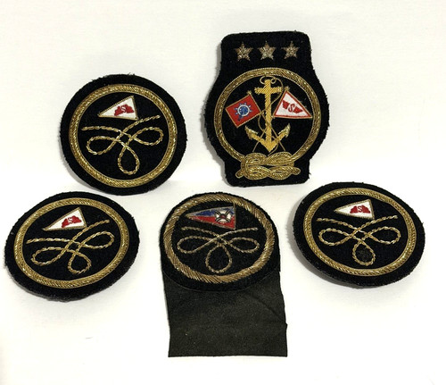 Nautical bullion badge - nautical,