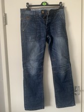MENS Crosshatch Black Label Jeans Size 30R