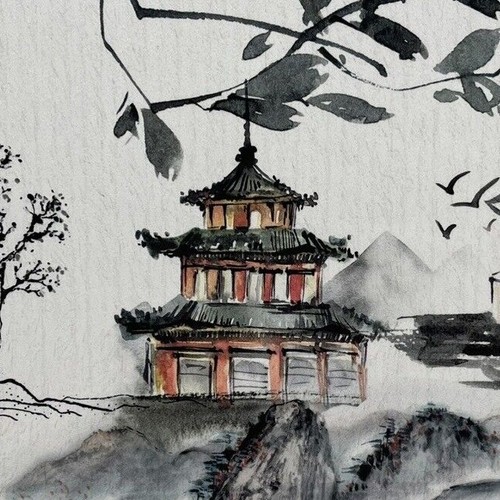 Japanese sunrise printed - japanese,