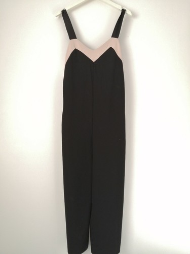 Zara black jumpsuit - black, with