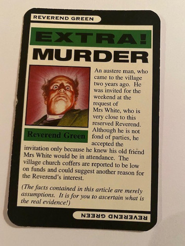 Cluedo 1996 spare - cluedo,