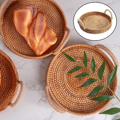 Wicker serving basket - wicker,