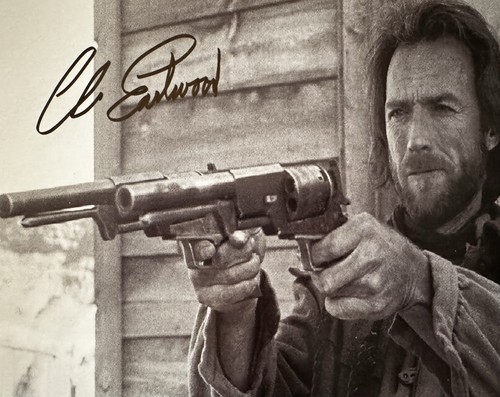 Clint eastwood signed - eastwood, 8x10
