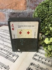 Antique Nile Fortune Telling Playing Cards Deck 52 + Life Card 1904 Tarot Occult