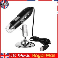 Digital USB Microscope Camera 500X LED Magnifier for Cell Phone Repair (1600X)