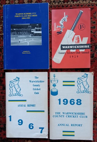 Warwickshire cricket club - 4x,