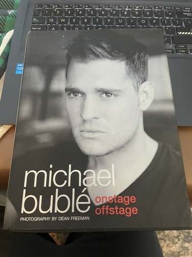 Michael buble autographed book - michael,