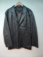 Ciro Citterio Men's Brown Leather Jacket UK L