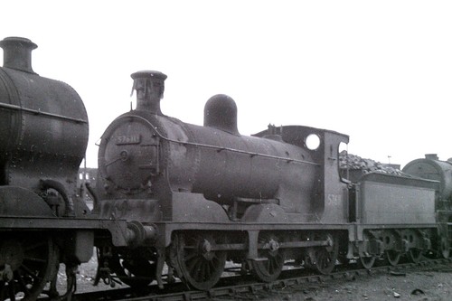 Steam locomotive 35mm slide - (35mm,