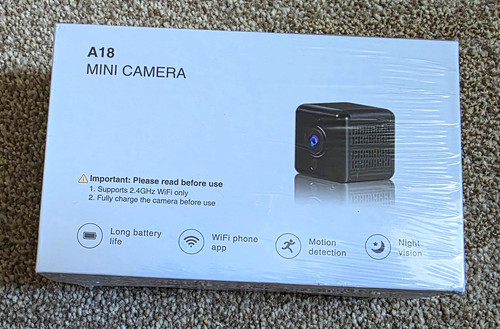 Mini indoor camera battery - camera,,