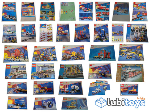 Lego trains instructions - 9v,