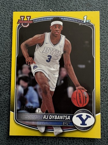 Dybantsa 2025 bowman - aj,