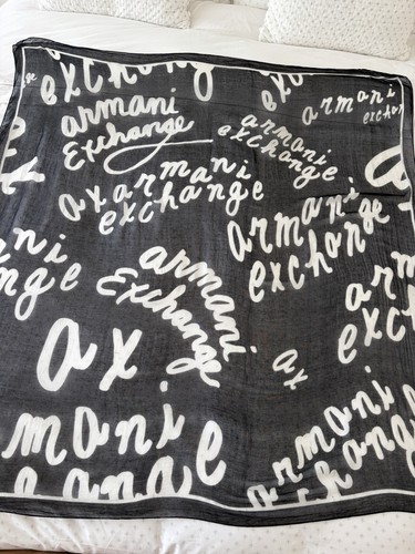 Armani exchange square scarf - square,