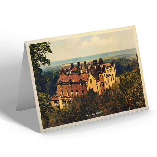 Greeting card vintage - greeting, wales