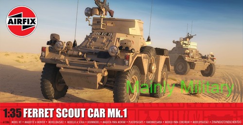 Airfix ferret scout car - scout,