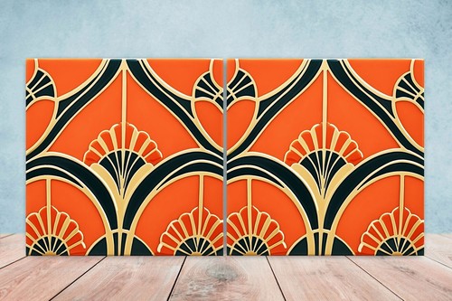 Art deco design - art, tiles