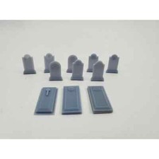 Ho scale Tombstones Grave
