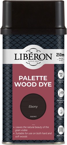 Liberon palette wood - wood, ebony